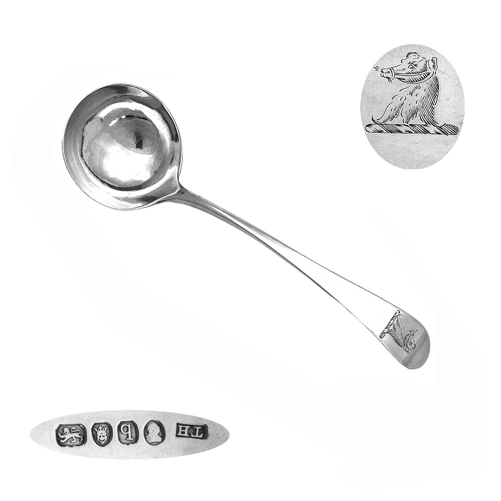 Georgian Silver Sauce Ladle 1791